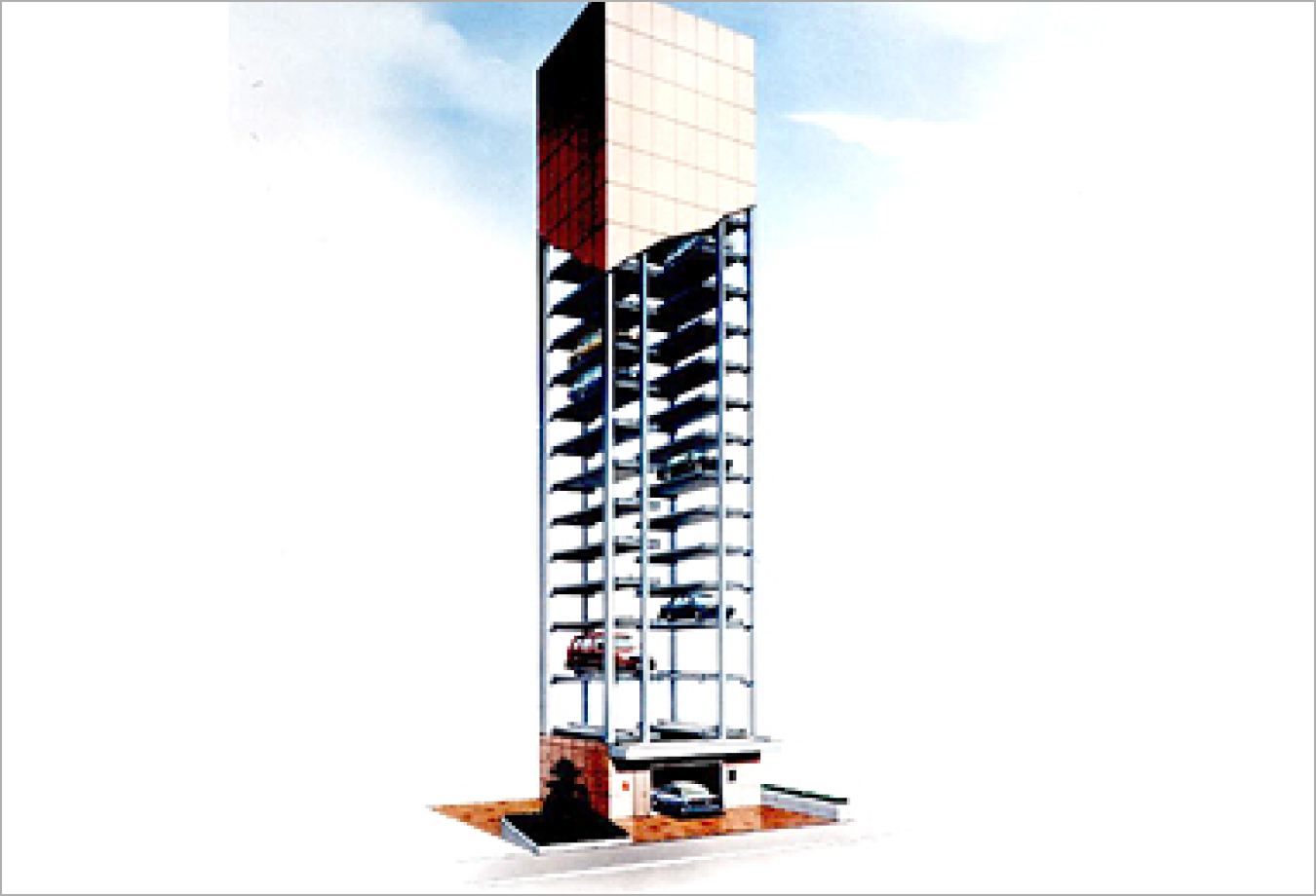 NCE Park elevator slide systems