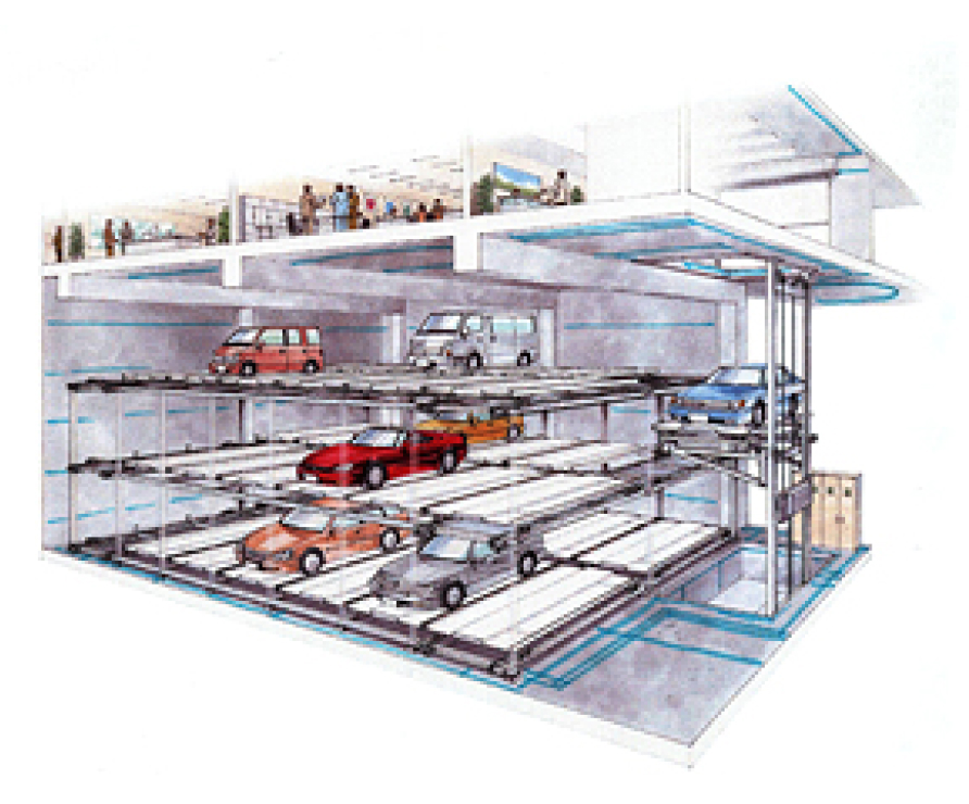 “HC Park” underground horizontal circulation systems