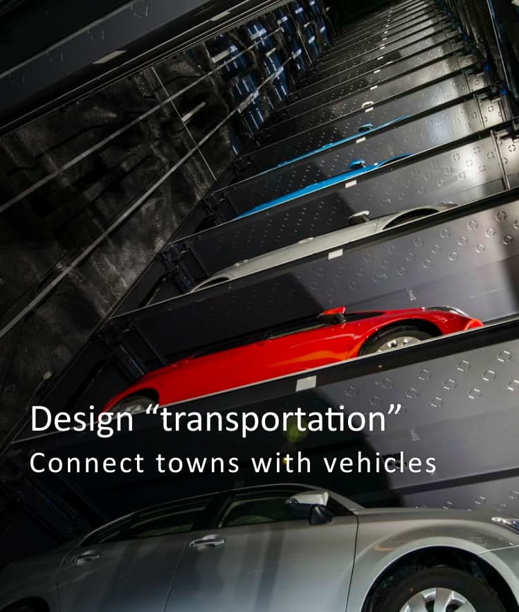 “Design “transportation”Connect people with cities